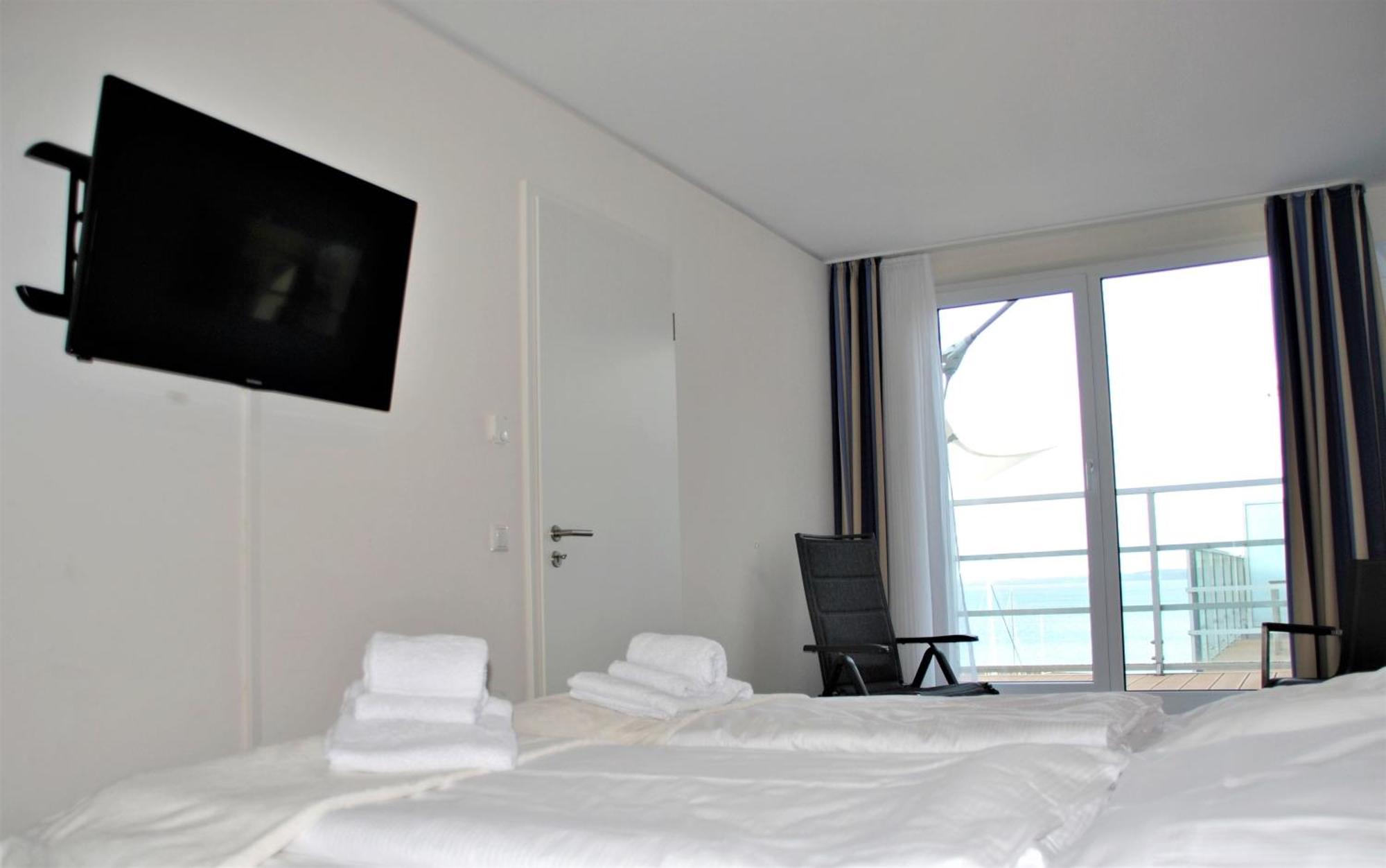 Apartment 42 "Segler", Mit Sauna, Blickrichtung Offene See 엑케른포르데 외부 사진