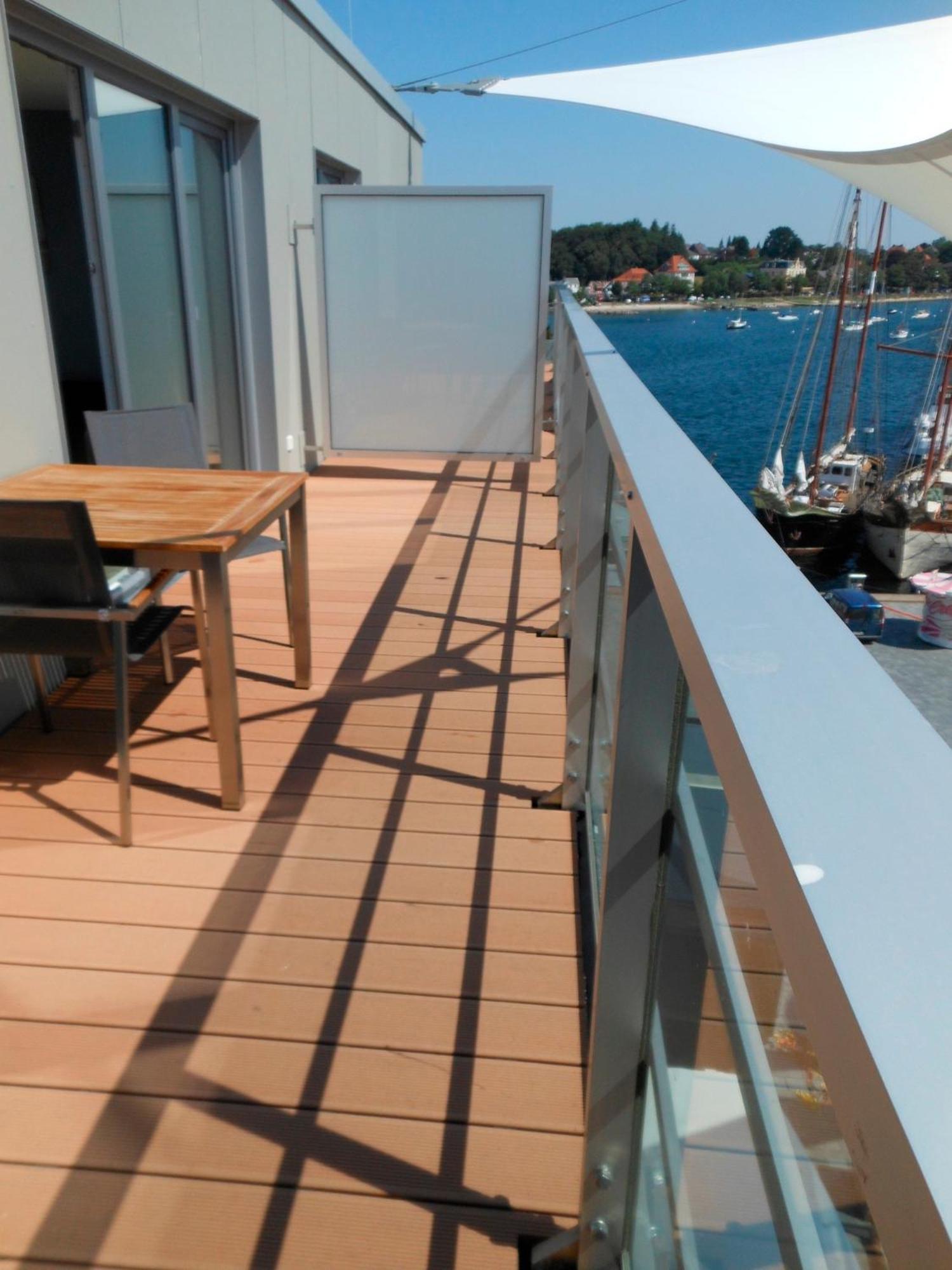 Apartment 42 "Segler", Mit Sauna, Blickrichtung Offene See 엑케른포르데 외부 사진